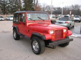 1994 Jeep Wrangler S 4x4 Front 3/4 View