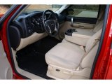 2009 GMC Sierra 1500 SLE Crew Cab Ebony/Light Cashmere Interior