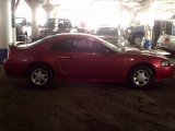 2001 Laser Red Metallic Ford Mustang V6 Coupe #75611982