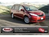 2013 Salsa Red Pearl Toyota Sienna LE AWD #75611704