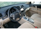 2013 Toyota Highlander Hybrid 4WD Sand Beige Interior