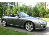 2008 Meteor Grey Metallic Porsche 911 Carrera S Cabriolet #751511