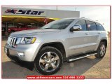 2013 Bright Silver Metallic Jeep Grand Cherokee Overland Summit 4x4 #75612219