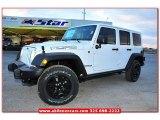 2013 Bright White Jeep Wrangler Unlimited Moab Edition 4x4 #75612218