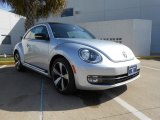 2013 Reflex Silver Metallic Volkswagen Beetle Turbo #75612456