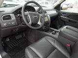 2013 Chevrolet Silverado 2500HD LTZ Crew Cab 4x4 Ebony Interior