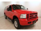 2005 Red Clearcoat Ford F250 Super Duty XLT SuperCab 4x4 #75612316