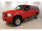 2005 Ford F250 Super Duty Red Clearcoat