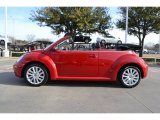 2008 Salsa Red Volkswagen New Beetle SE Convertible #75612186