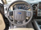 2013 Ford F350 Super Duty Lariat Crew Cab 4x4 Steering Wheel