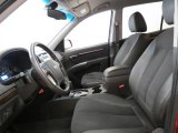 2010 Hyundai Santa Fe SE Cocoa Black Interior