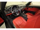 2010 BMW Z4 sDrive30i Roadster Coral Red Interior