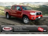 2013 Barcelona Red Metallic Toyota Tacoma V6 SR5 Double Cab 4x4 #75669304