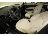 2013 Mini Cooper S Countryman Polar Beige Gravity Leather Interior