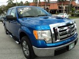 2009 Blue Flame Metallic Ford F150 XLT SuperCrew #75669431