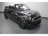 2013 Midnight Black Metallic Mini Cooper S Convertible #75669682