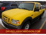 2007 Screaming Yellow Ford Ranger FX4 SuperCab 4x4 #75669803