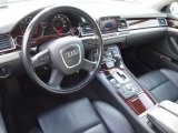 2007 Audi A8 L 4.2 quattro Black Interior