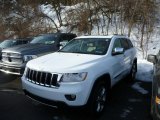 2013 Bright White Jeep Grand Cherokee Limited 4x4 #75669662