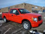 2013 Race Red Ford F150 STX SuperCab 4x4 #75669512