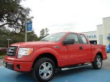 2009 Bright Red Ford F150 STX SuperCab #75669458