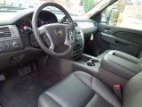 2013 Chevrolet Silverado 3500HD LTZ Crew Cab 4x4 Ebony Interior