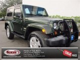 2007 Jeep Green Metallic Jeep Wrangler Sahara 4x4 #75669331