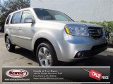 2013 Alabaster Silver Metallic Honda Pilot EX-L #75669326