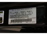 2010 MAZDA3 Color Code for Black Mica - Color Code: 16W