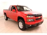 2012 Victory Red Chevrolet Colorado LT Extended Cab 4x4 #75669823