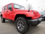2013 Jeep Wrangler Unlimited Rock Lobster Red