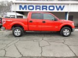 2012 Race Red Ford F150 XLT SuperCrew 4x4 #75726474