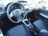 2009 Subaru Forester 2.5 X Black Interior