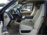 2010 Ford F250 Super Duty XLT Crew Cab Camel Interior
