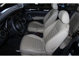2013 Volkswagen Beetle 2.5L Convertible 50s Edition Front Seat