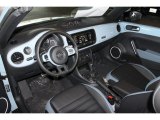2013 Volkswagen Beetle Turbo Convertible 60s Edition Black/Blue Interior