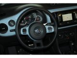 2013 Volkswagen Beetle Turbo Convertible 60s Edition Steering Wheel