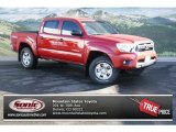 2013 Barcelona Red Metallic Toyota Tacoma V6 TRD Double Cab 4x4 #75726197