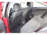 2013 Volkswagen Jetta S Sedan Rear Seat