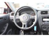 2013 Volkswagen Jetta S Sedan Steering Wheel