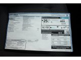 2013 Volkswagen Jetta S Sedan Window Sticker