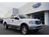 2005 Oxford White Ford F150 Lariat SuperCab 4x4 #75726599