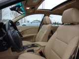 2007 BMW 5 Series 525i Sedan Front Seat