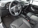 2013 Jeep Wrangler Unlimited Oscar Mike Freedom Edition 4x4 Freedom Edition Black/Silver Interior