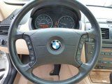 2005 BMW X3 3.0i Steering Wheel