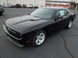 Pitch Black Dodge Challenger in 2013