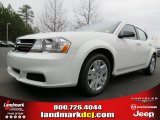 2013 New Bright White Dodge Avenger SE #75726577