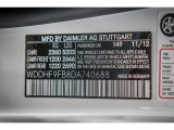 2013 E Color Code for Polar White - Color Code: 149