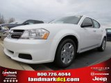 2013 New Bright White Dodge Avenger SE #75726570