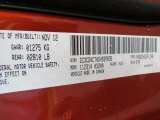 2013 Charger Color Code for Copperhead Pearl - Color Code: PLB